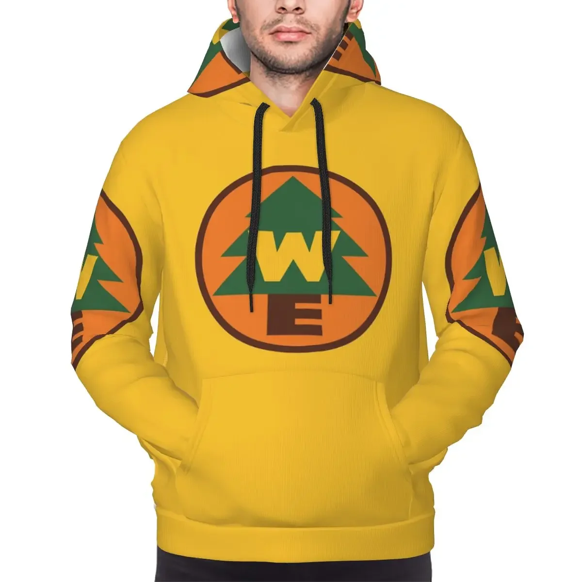 Wilderness Explorer Logo Hoodie Hip Hop Pullover Autumn Winter Men's Women's Sweatshirts Long Sleeve Tops