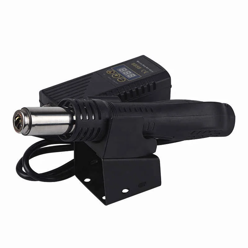 Hot Air Gun 8858 Portable BGA Rework Solder Station Hot Air Blower 220V Hand-held Heat Gun with Welding Soldering Repair Tools view 5
