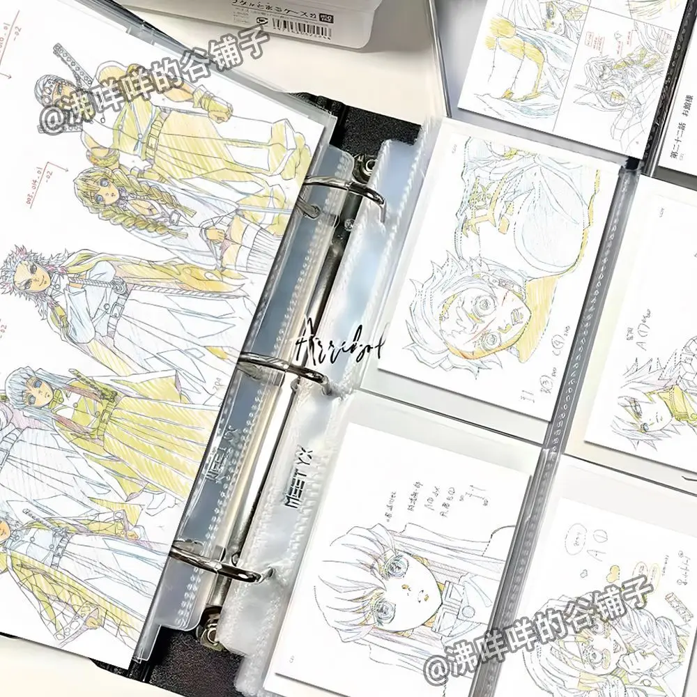 Demon Slayer Line Draft-ansichtkaart Tomioka Giyuu Kamado Tanjirou Anime Perifere herdenkingskaart 24 vellen Niet-herhalend