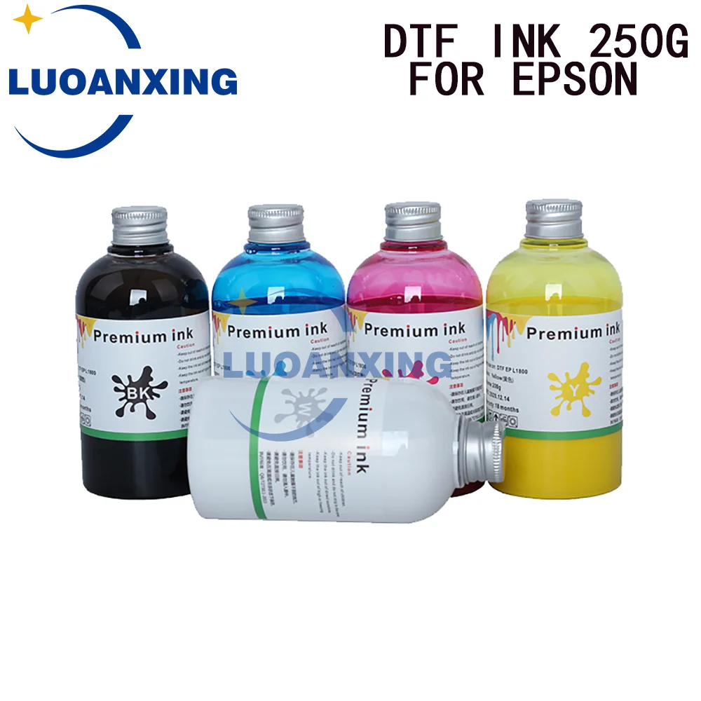 250ML DTF Ink Direct to Transfer Film Ink For DTF PET Film Printing For Epson DX5 DX7 5113 4720 I3200 1390 1430 P400 F2000 F2100