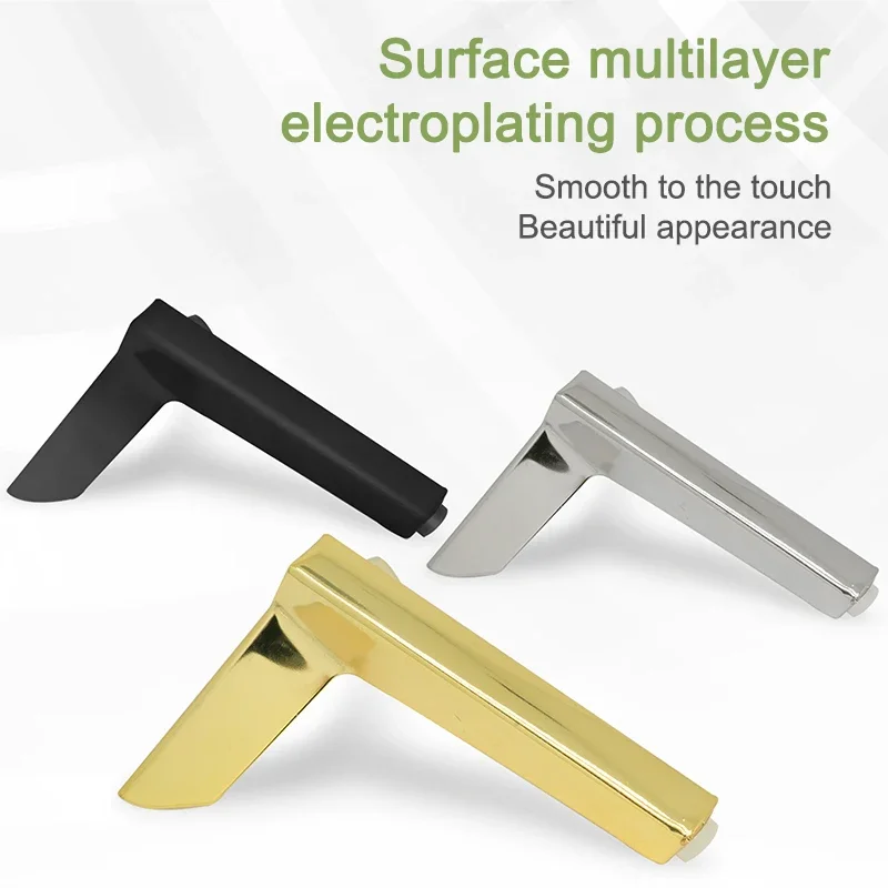 4 Stück Möbelbeine, Metallstützfuß, 8–15 cm, Möbelfüße für Sofa, Bett, Schrank, Tisch, Schreibtisch, Hardware-Zubehör