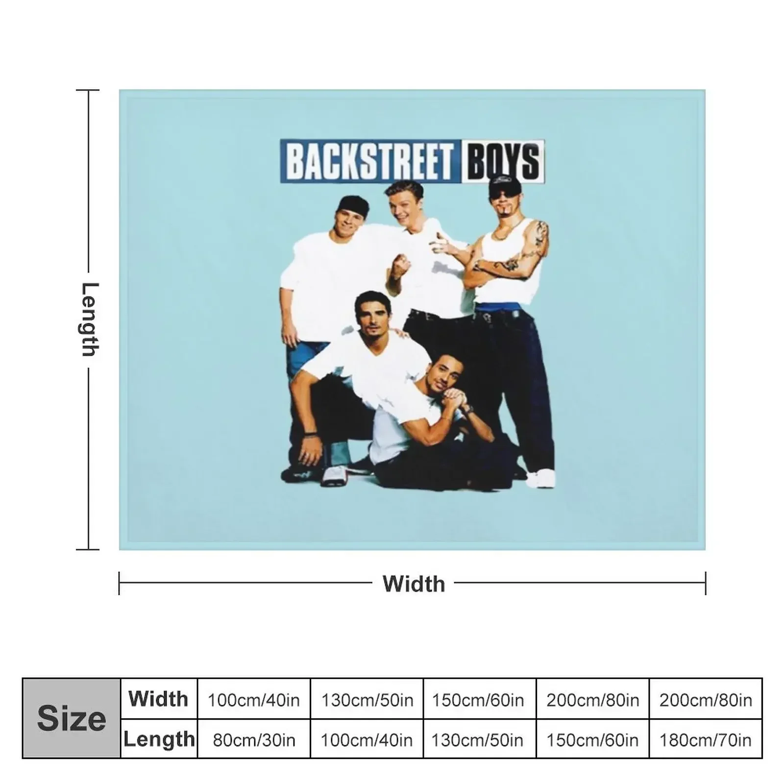 Backstreet Boys Classic Throw Blanket blankets and throws for sofa Blankets