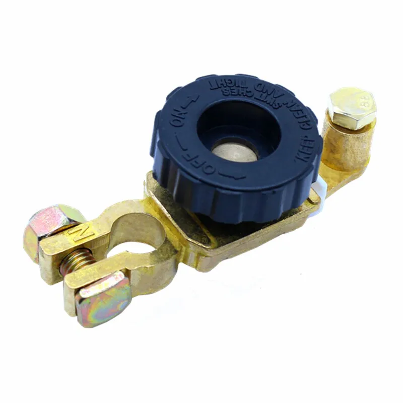 Pure copper car battery negative electrode power-off switch anti-leakage protection size clip pile head connector