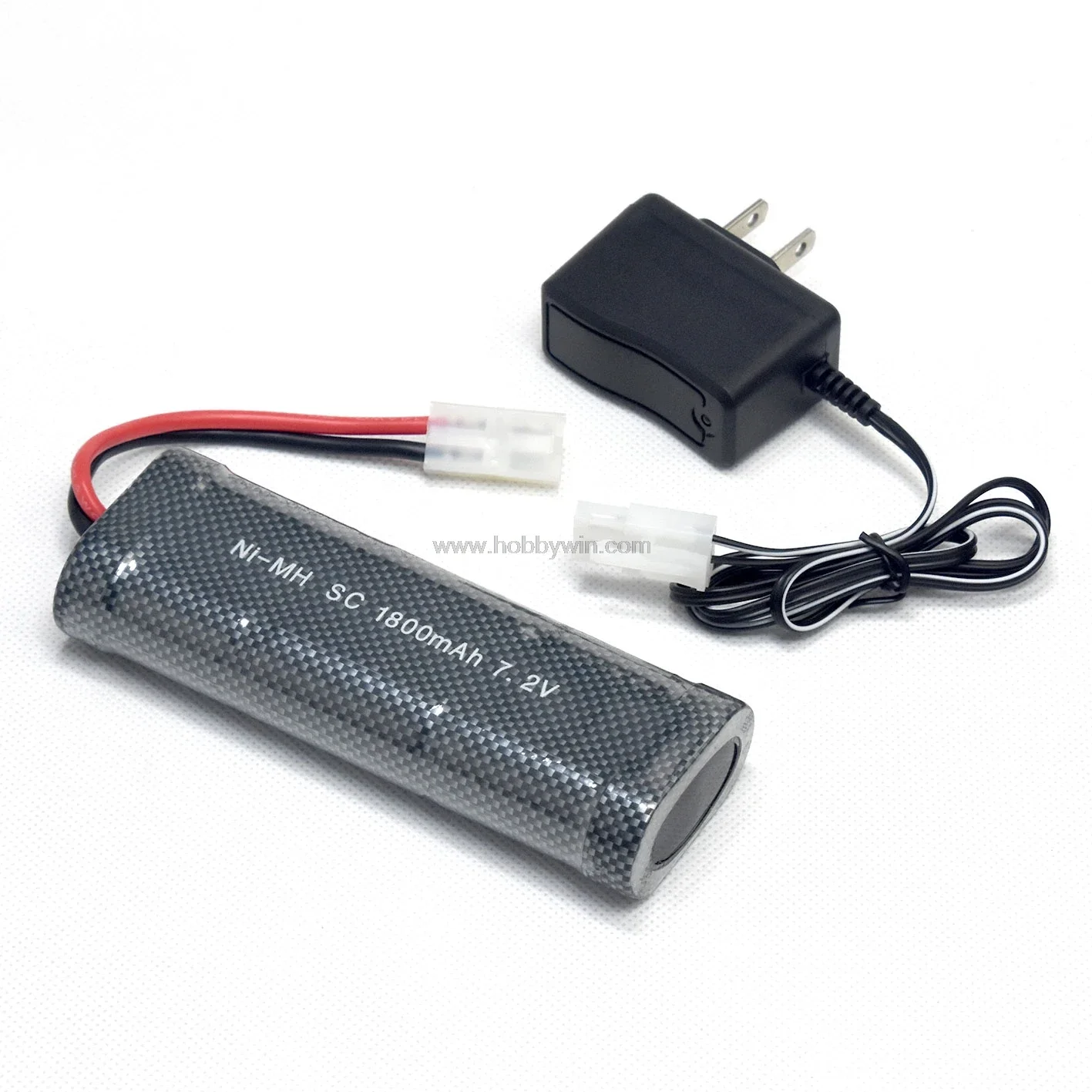 7.2 v 1800 mah NiMH Batteria Ricaricabile con il Caricatore per RC di Potenza Del Veicolo Motorino di Avviamento