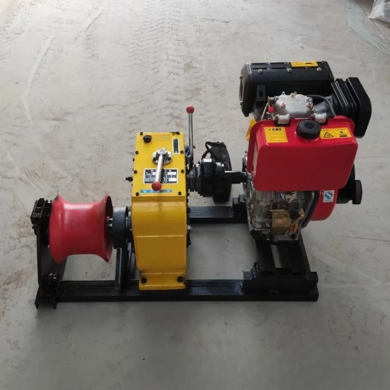Pull cable, grinder, small winch, wire drawing machine