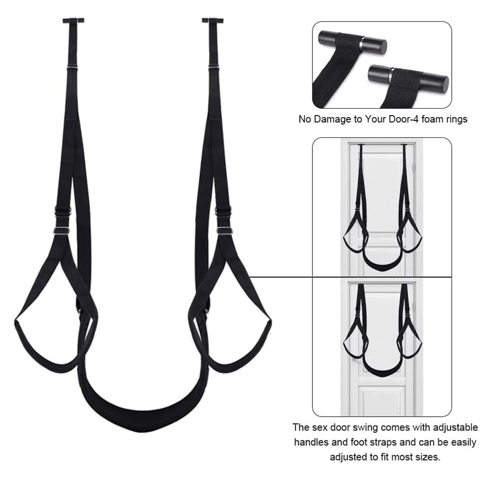 Door Sex Swings for Adult Couples Sex Position Furniture Adjustable Straps Bondage Restraint BDSM Sex Toy  Sexyshop Erotic Toys