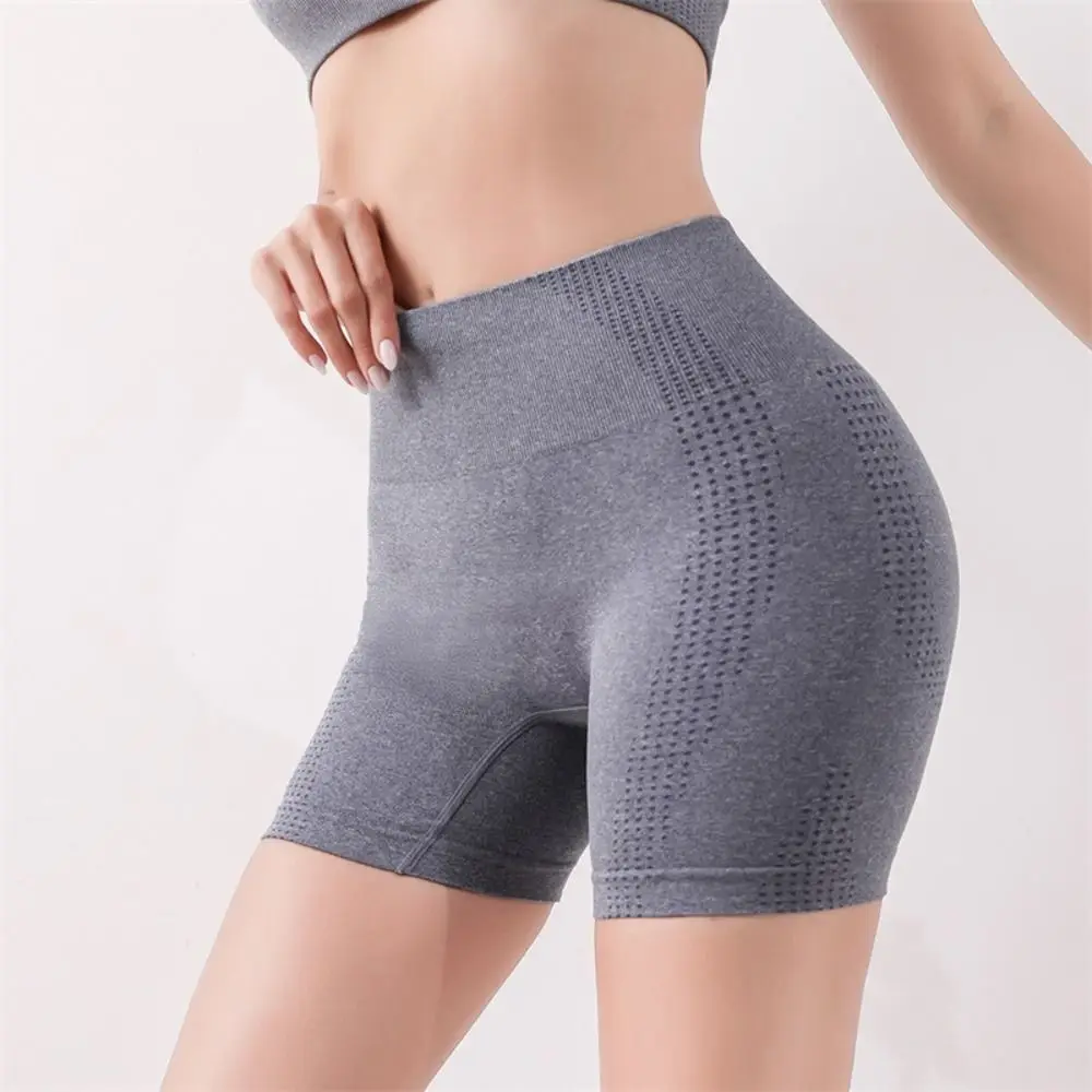 Sports Wear Breathable Tummy Control Butt Lifting Shorts Tourmaline Slimming Shorts Fiber Restoration Shaper Ion Shaping Shorts