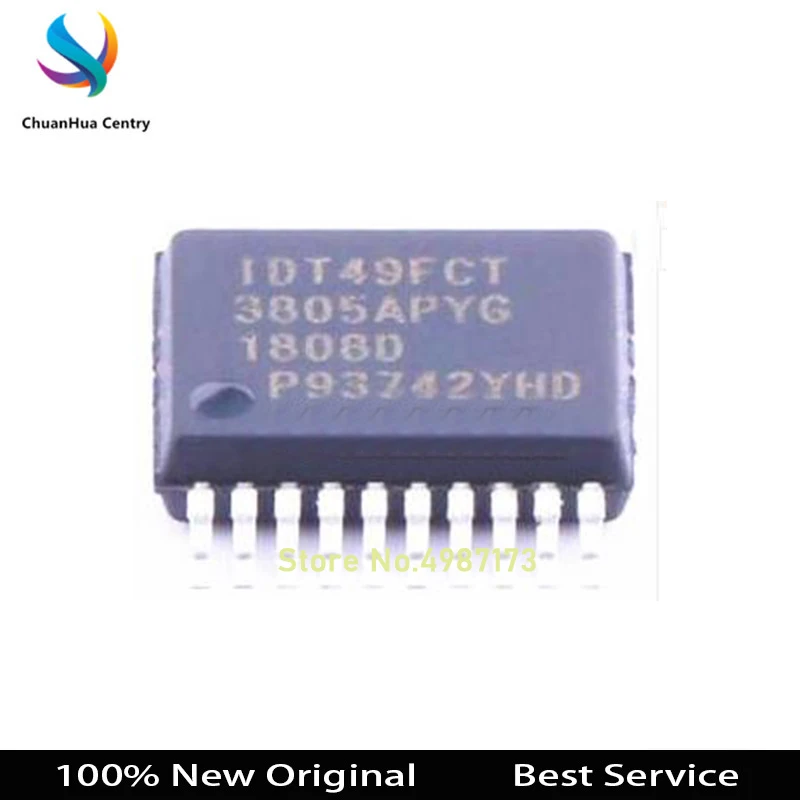 10ピース/ロットIDT49FCT3805APYG SSOP20 100% new原文
