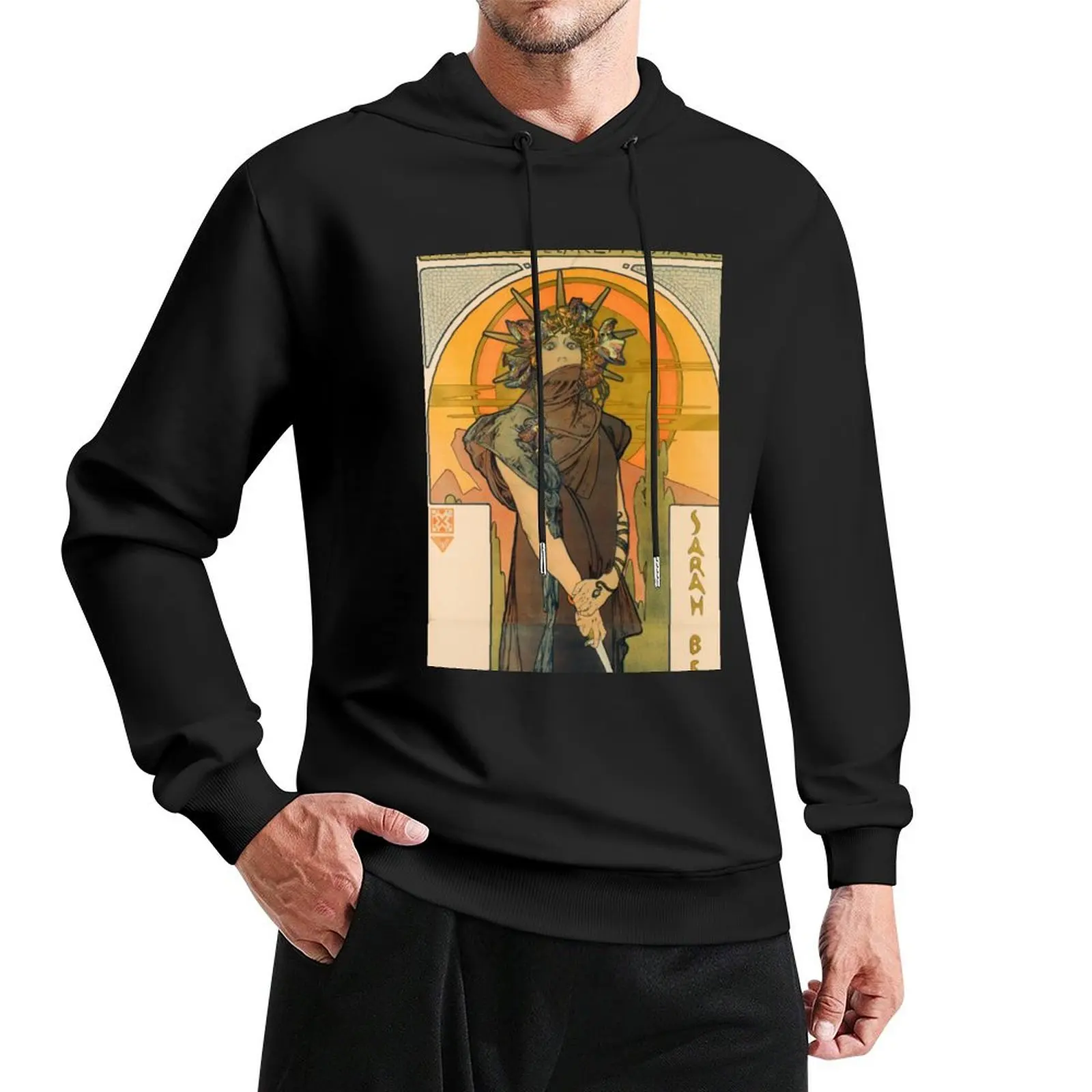 

Médée Beautiful Art nouveau vintage art - Alphonse Mucha Pullover Hoodie korean clothes men clothing hoodies for men