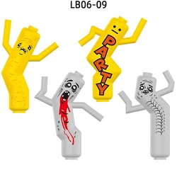 The Party Zombie Balloon Man Model Blocks MOC Bricks Set Gifts Toys For Children LB06-LB09