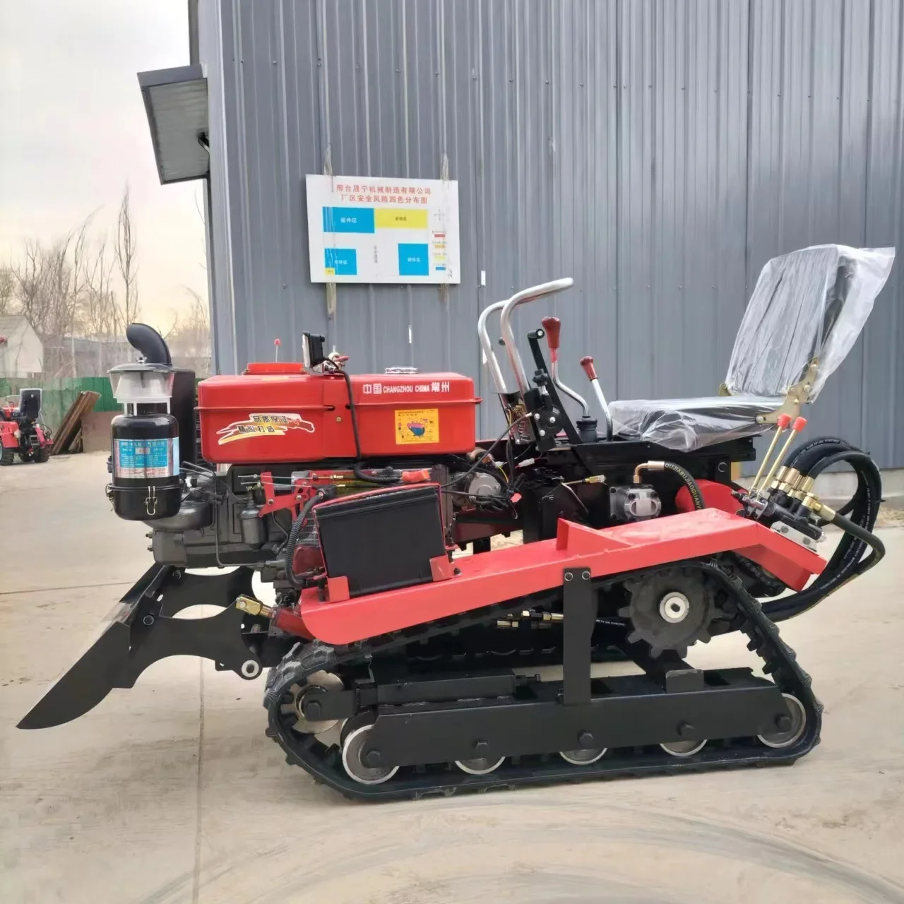 25hp 35hp 50hp Mini Tractor Farm Small Track Hydraulic Agricultural Small Tiller Grower