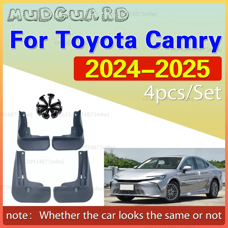 Adecuado para Toyota Camry guardabarros Camry guardabarros azulejo 2024-2025 protectores contra salpicaduras guardabarros cubierta protectora de guardabarros