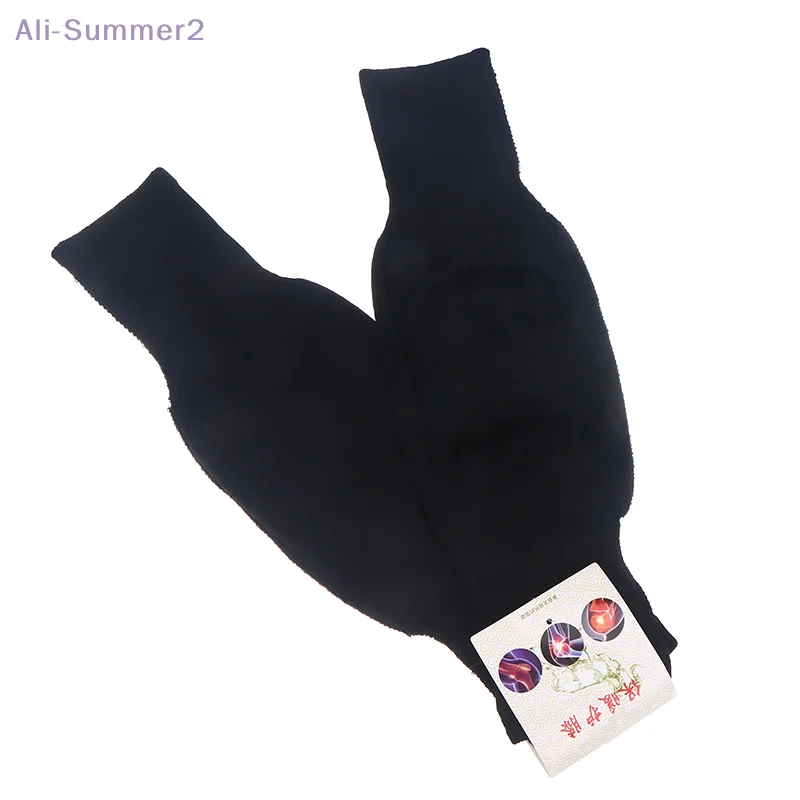 {MX} 1 paio di ginocchiere termiche in cashmere invernale, ginocchiere per gambe, ginocchiere unisex, supporto per dolore articolare, tendinite, artrite