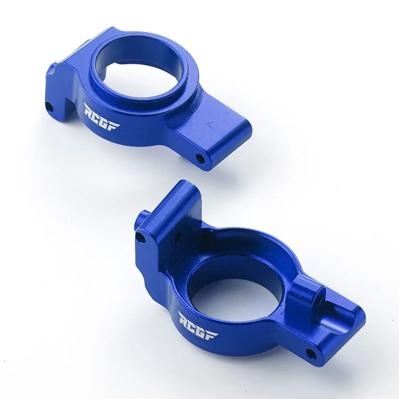 RCGOFOLLOW 1/5 Aluminum Front Rear Swing Arm Block C Steering Cup Upgrade Kits for Traxxas X-MAXX Metal Accessories Blue