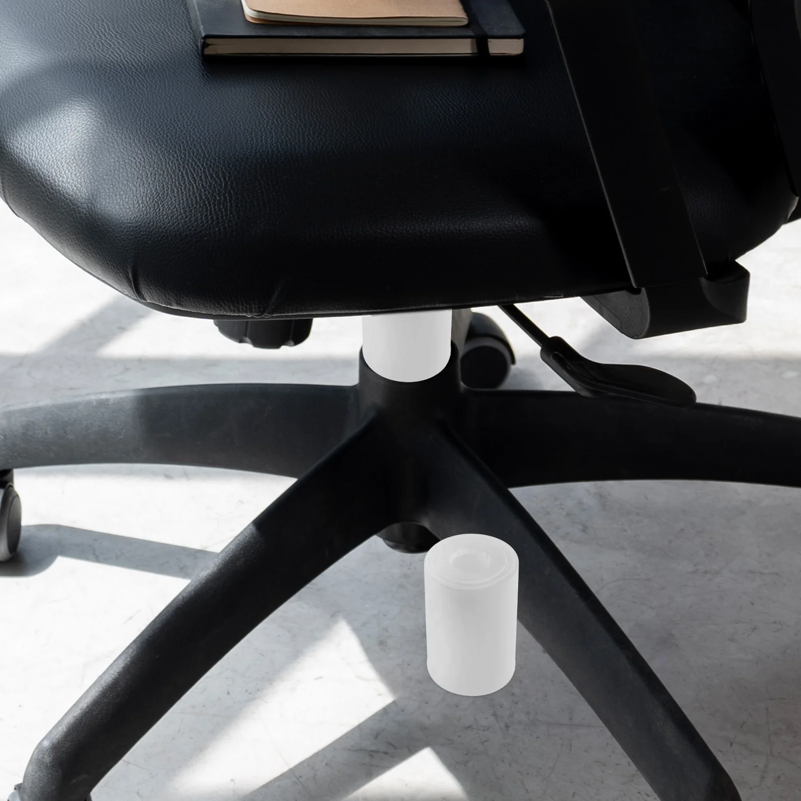 

4 pcs Office Chair Dusts Covers Universal Cylinder Sleeve Replacement Gas Lift Telescoping Covers Anti Slip Design Chair Height