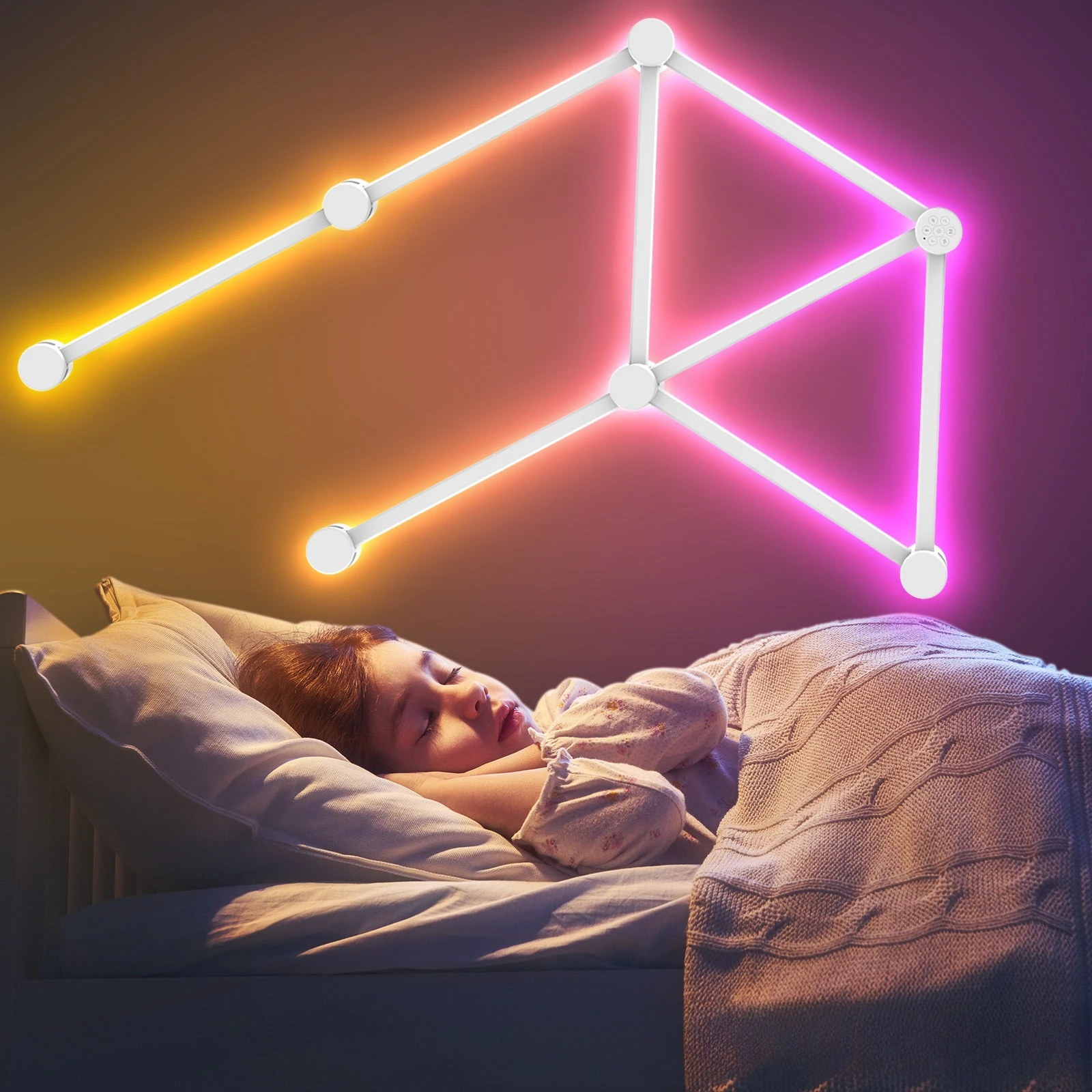 

Wall lamp, e-sports, pickup, atmosphere, technology, voice control