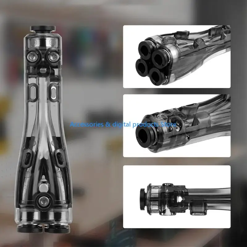 77JD Advanced PTFE Tube Adapter For Lab P1 Printer Multiple Extruders Ensures Smooth Filament Flows