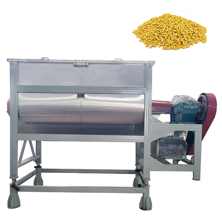 Animal Feed Mixer 1ton 2ton 5ton 10ton Pig Fish Feed Protein Feed Horizontal Mixer