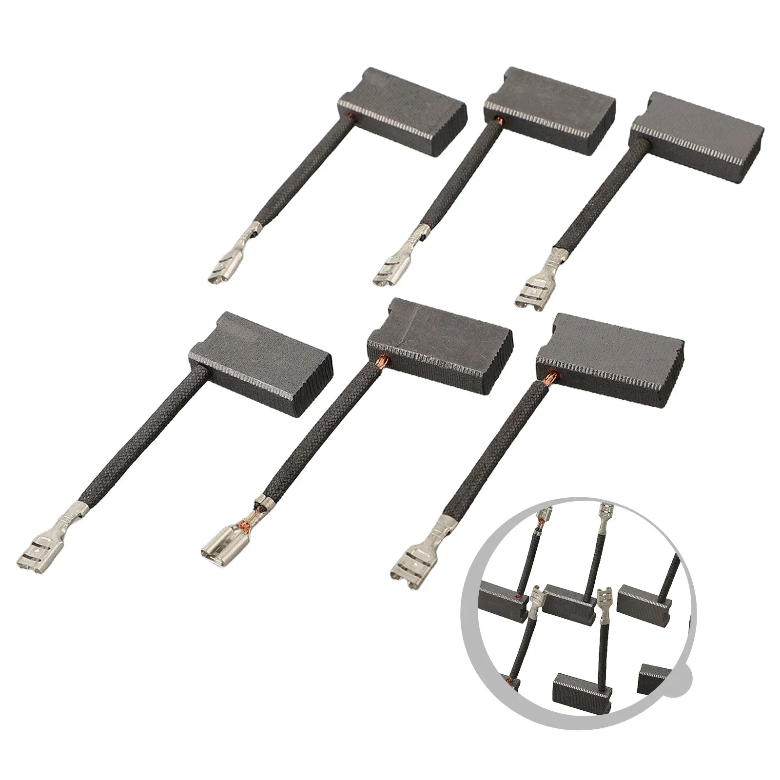 Power Tools Carbon Brushes 6pcs 0.85