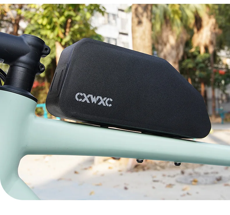 CXWXC Fahrrad-Oberrohrtasche Wasserdichte Hülle Mit Bolzenbefestigung & Riemen Aerodynamisch Geringer Widerstand Für Triathlon Gravel MTB Rennrad – Detail 20