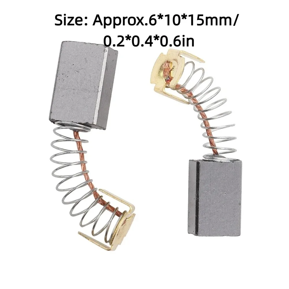 20pcs Great Conductive Replaceable Carbon Brush 15x10x6mm 103A High Conductivity Carbon Brush 6*10*15mm Carbon Brush Set