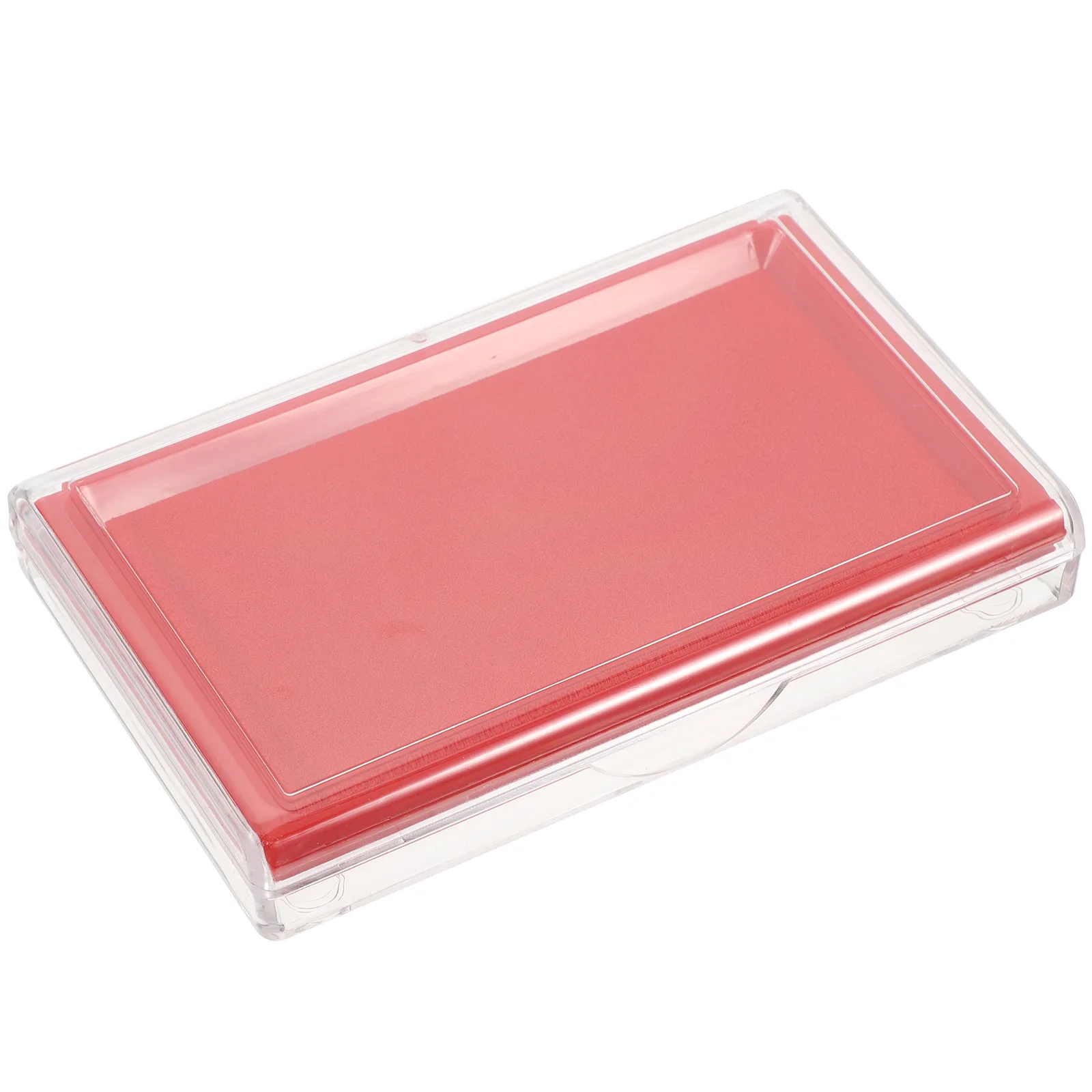 

Large Pad Stamp ABS Clear Paste Pads Water Color Painting Calligraphy Supply Dye Stamping Practical Box
