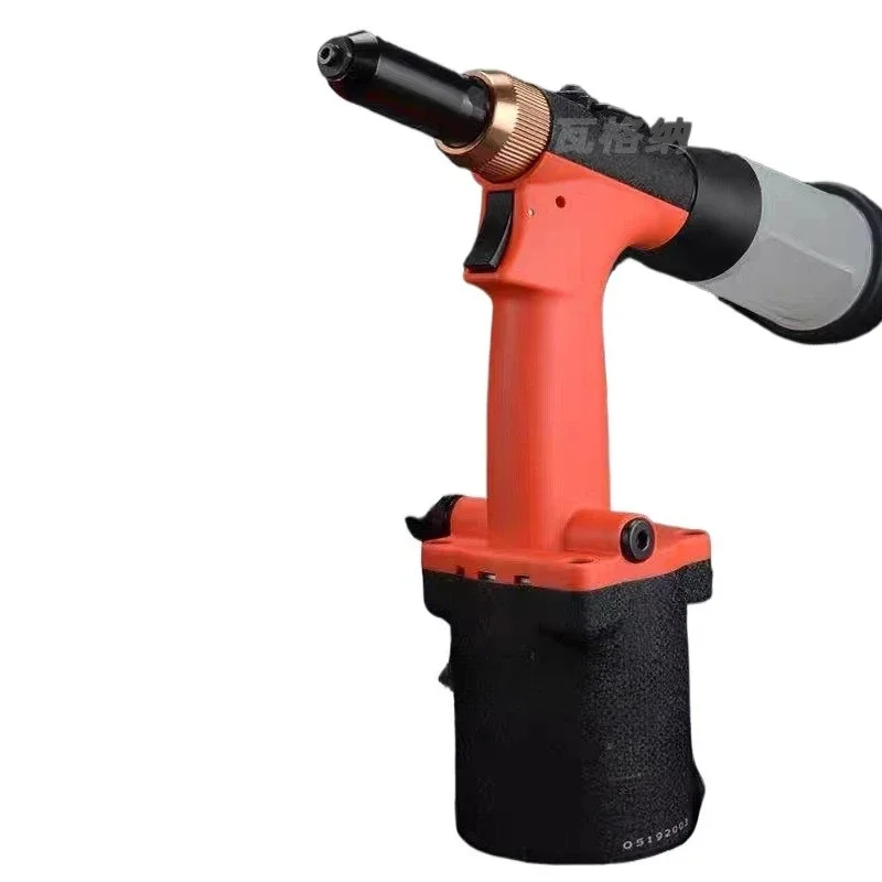 

Pneumatic rivet gun Industrial grade nail gun Self-priming stainless steel core drawing