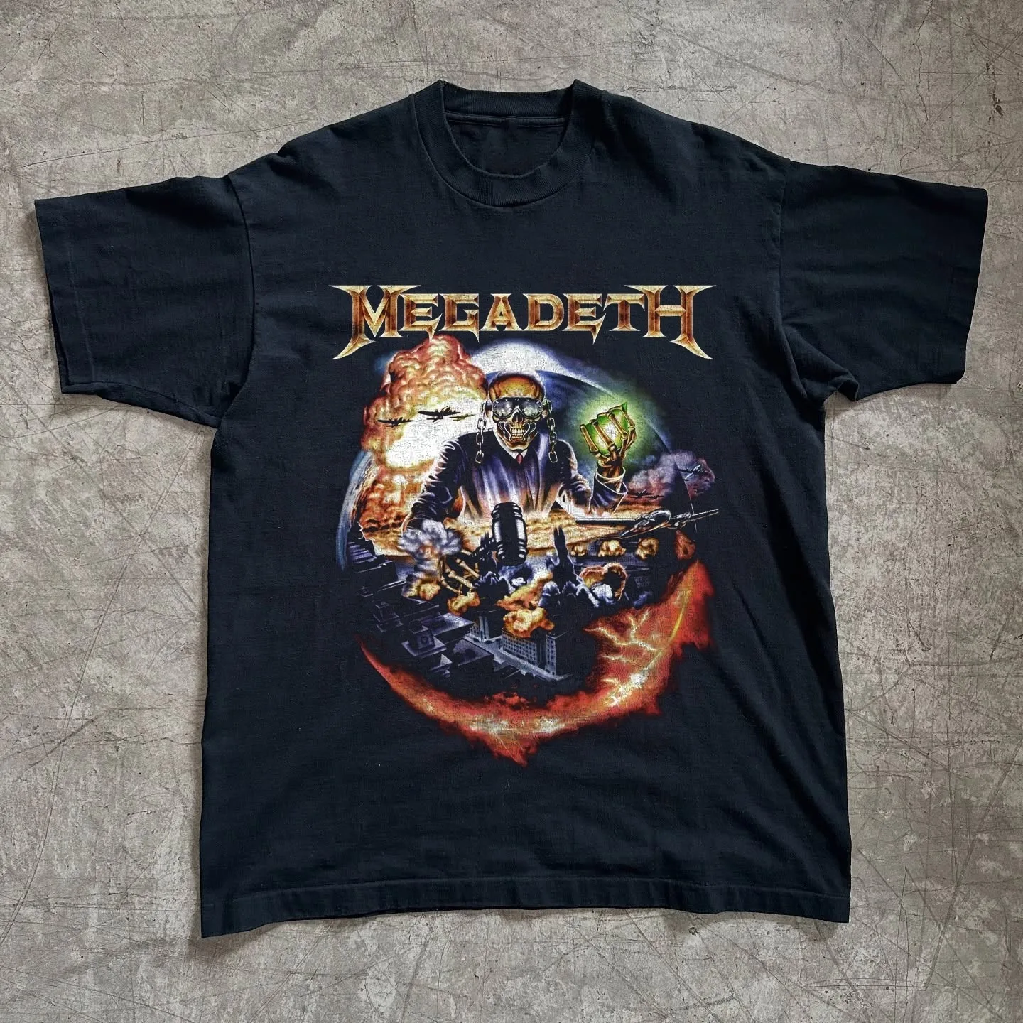 

Megadeth T-Shirt Men's and Women's Short Sleeve Luxury Brand T-shirt Summer Sports Tops Vintage Hip Hop Streetwear Men Clothing