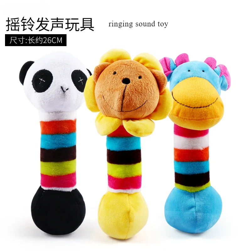 Pet Toy Plush Soothes Small Dogs, Relieves Boredom Is Bite Resistant. Small Medium-Sized Dogs With Long Strips Accompany Pet