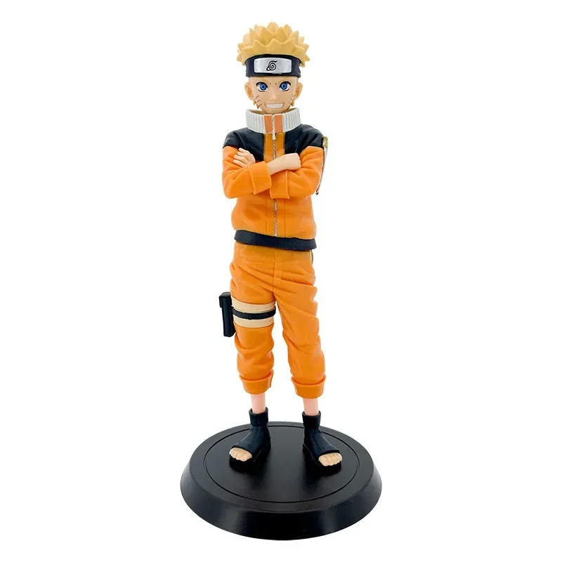 Bandai NARUTO Anime Figure Uzumaki Naruto Statue Collection Action Figures decorazione Desktop giocattoli di compleanno modello regali ciondolo