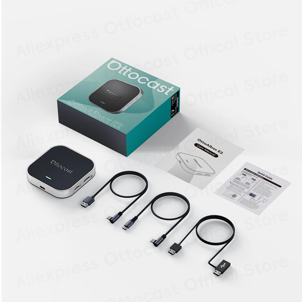 OTTOCAST Ottaibox E2 Android 13 Wireless CarPlay Android Auto AI