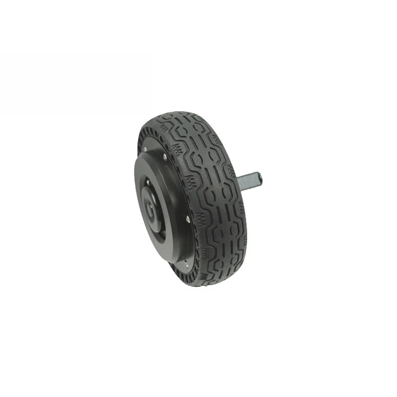 6.5 Inch  150kg Load Servo Wheel Hub Motor Kit  24V-48V 200W 7N.m Waterproof Rubber Tire for AGV