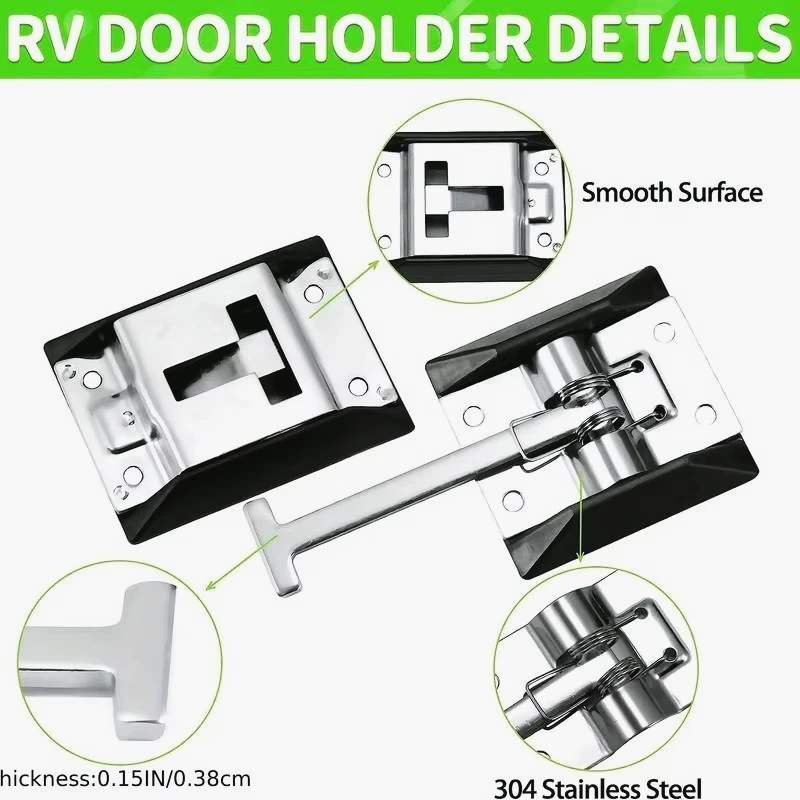ZF-T Soporte captura para RV, pestillo puerta entrada estilo T para cargadores carga vehículos