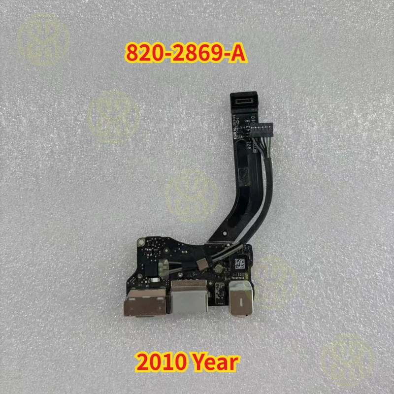 

Оригинальная аудиоплата A1369 USB DC ввода-вывода с кабелем 820-2869-A 821-1143-A для Macbook Air 13 2010, год модели