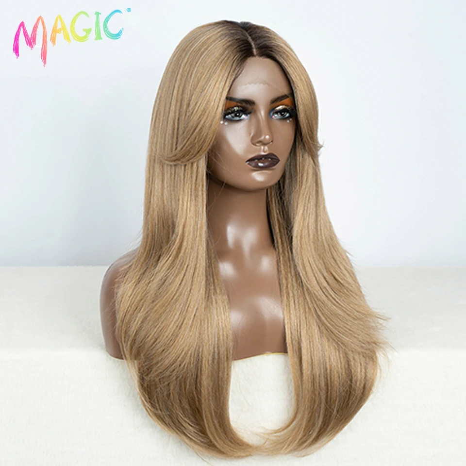 Magic-Perruque Synthétique Lace Front Cosplay pour Femme, 26 \