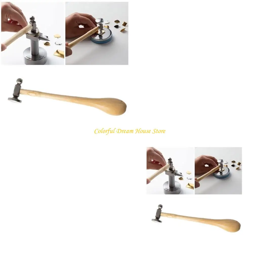 

Convenient Jewelry Making Hammer DIY Tools Metal Hammer for Jeweler's Workbench