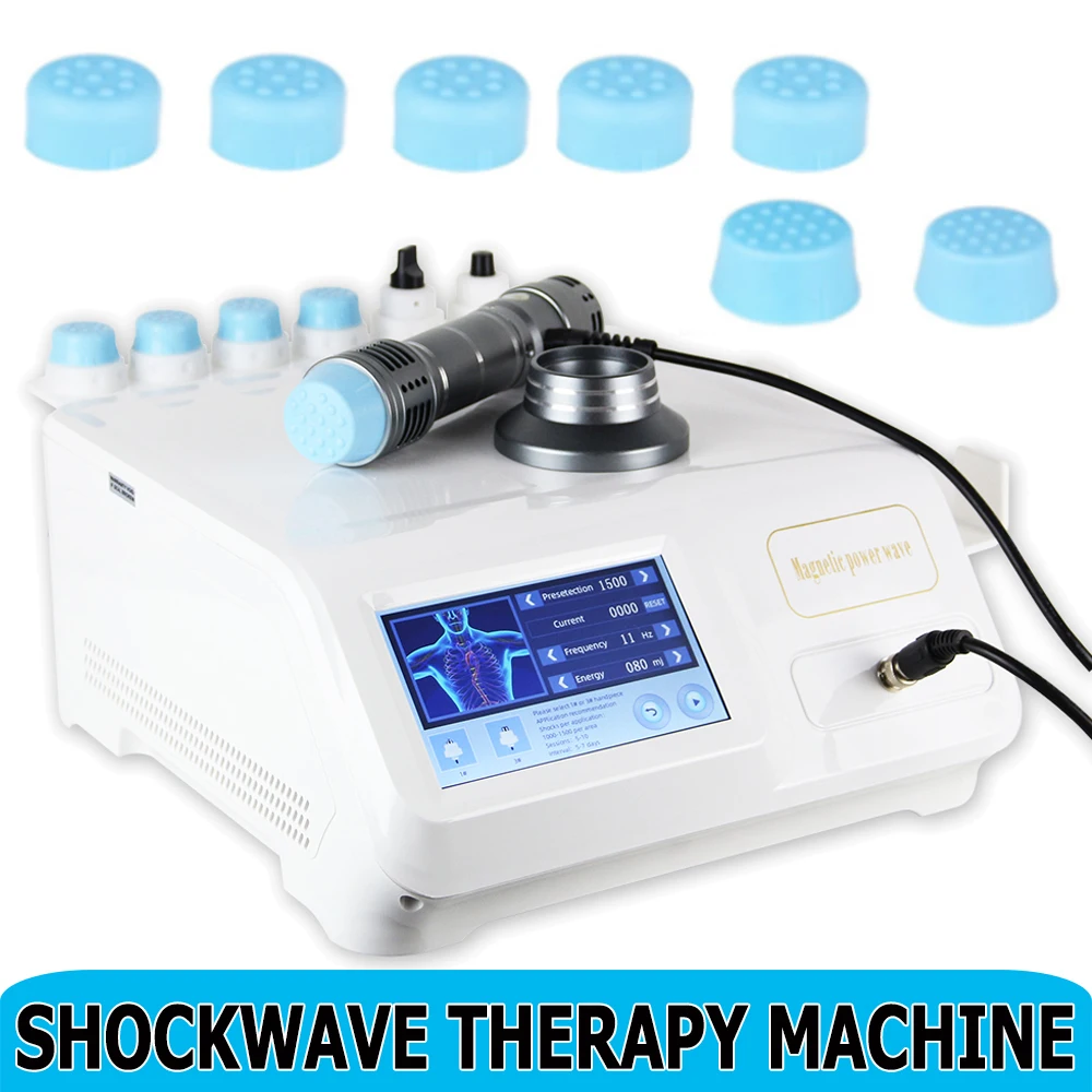 

New 7 Function Heads Shockwave Therapy Machine Home Shock Wave Body Pain Removal Effective Treatment Erectile Dysfunction 2023