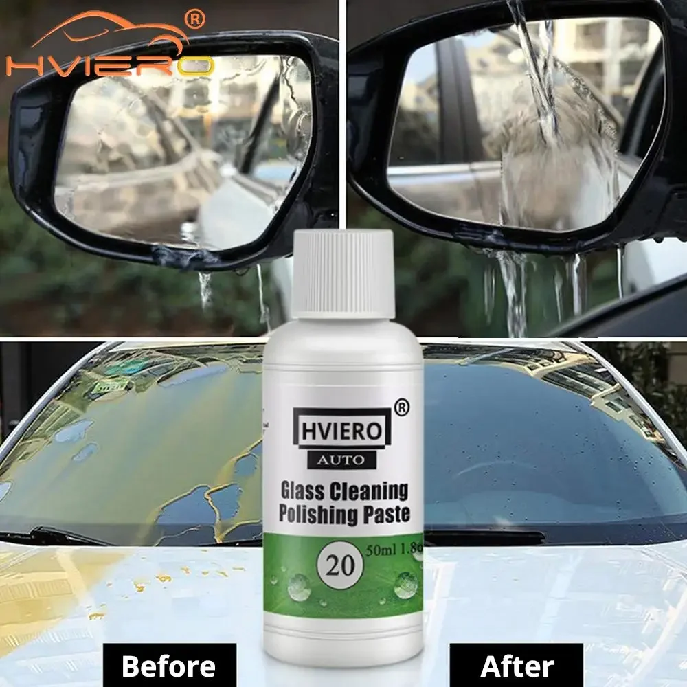 20/50/100ml Car Paint Care Remove Stubborn Stain From Oil Film Auto Motorcycles Clean Windshield Glass Phone Mobile Window Wash