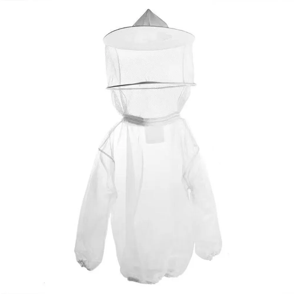 

Дышащий сетчатый костюм пчеловода, полукомбинезон, куртка пчеловода с капюшоном, износостойкая одежда для пчеловодства