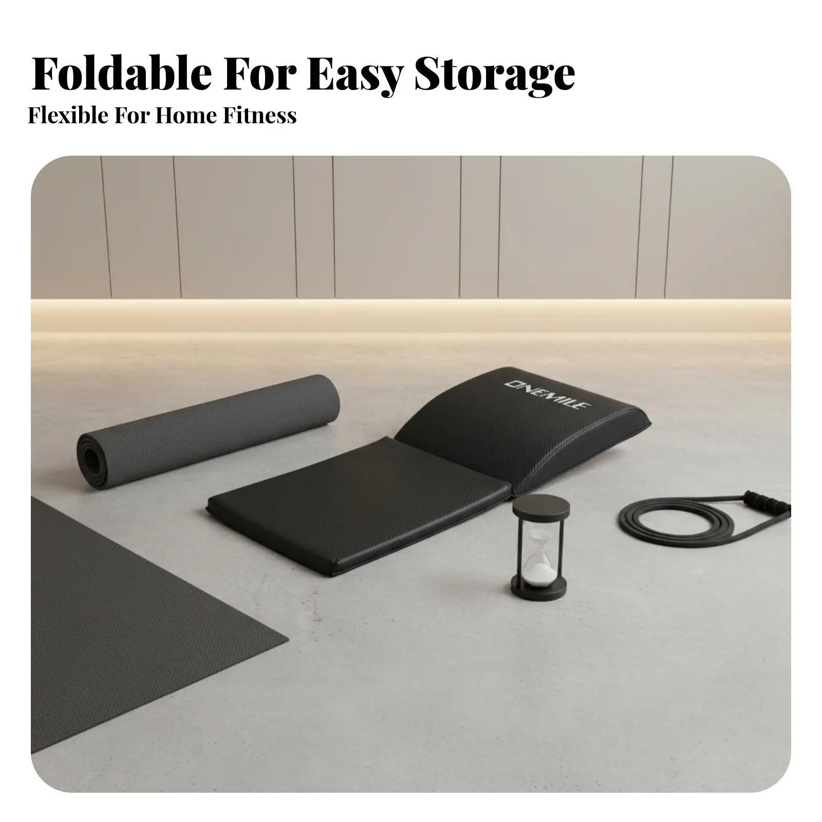 Oblique Isolation Abdominal Trainer Foam Support Mat Fitness Equipment for Home Floor Exercises view 4
