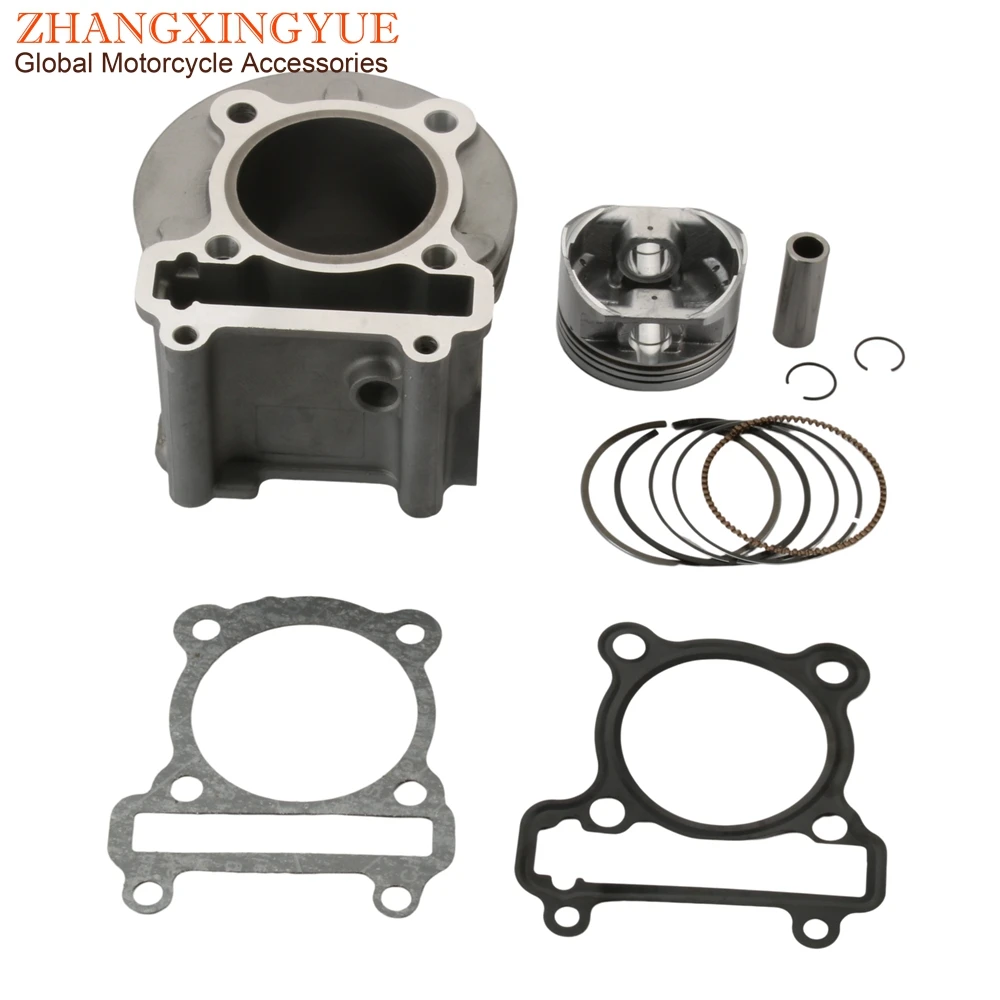 63mm YW125 Bws125 Zuma125 Mio125 Big Bore Cylinder Kit For Yamaha Cygnus Flame-X GTR YW Bws Zuma 125cc Upgrade 180cc 4V 4T