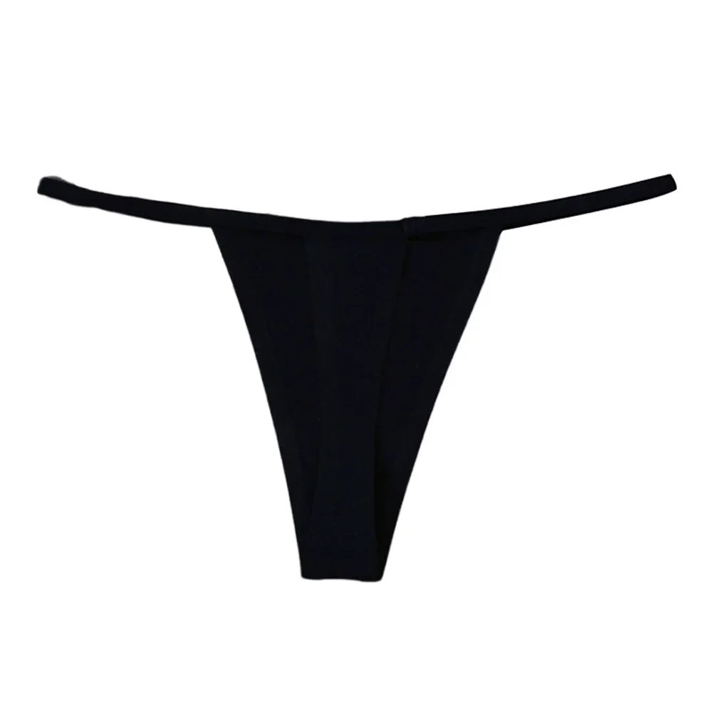 

Sexy Cotton Thongs Low Waist Female Comfortable Lingere Underpants Breathable T-Back Underpants Erotic G-string Exposed Butt