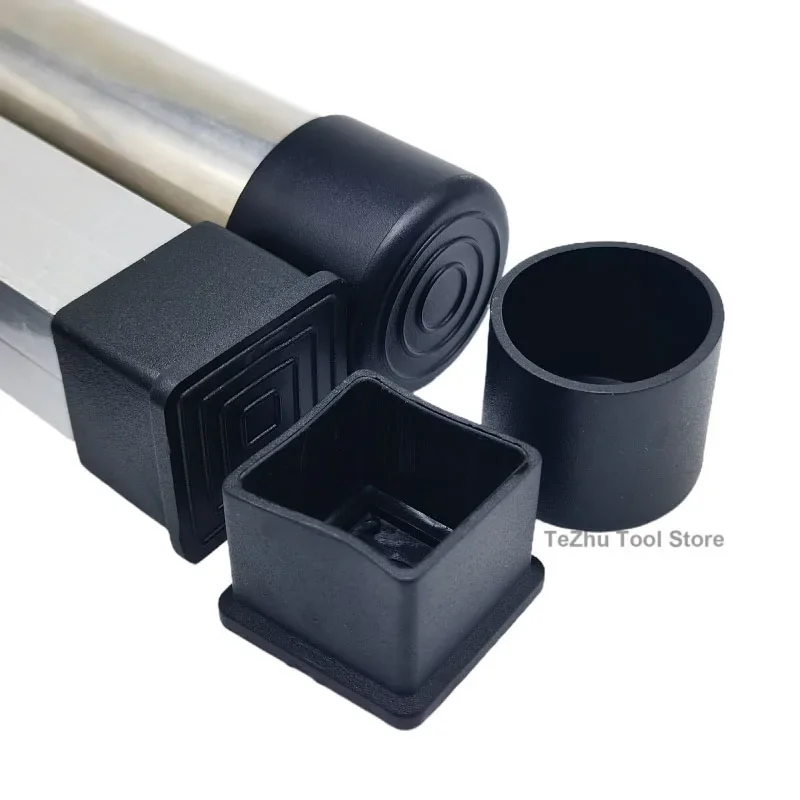 PVC Soft Rubber Chair Foot Cover Non-Slip Foot Mat Tube Rubber Sleeve Plug Cap End Cover Table Leg Protection Cover