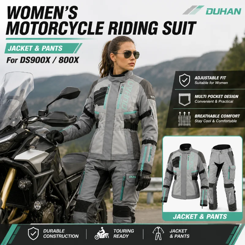 DUHAN Women Motorcycle Riding - Motorcycle Gear Adventure recension och pris