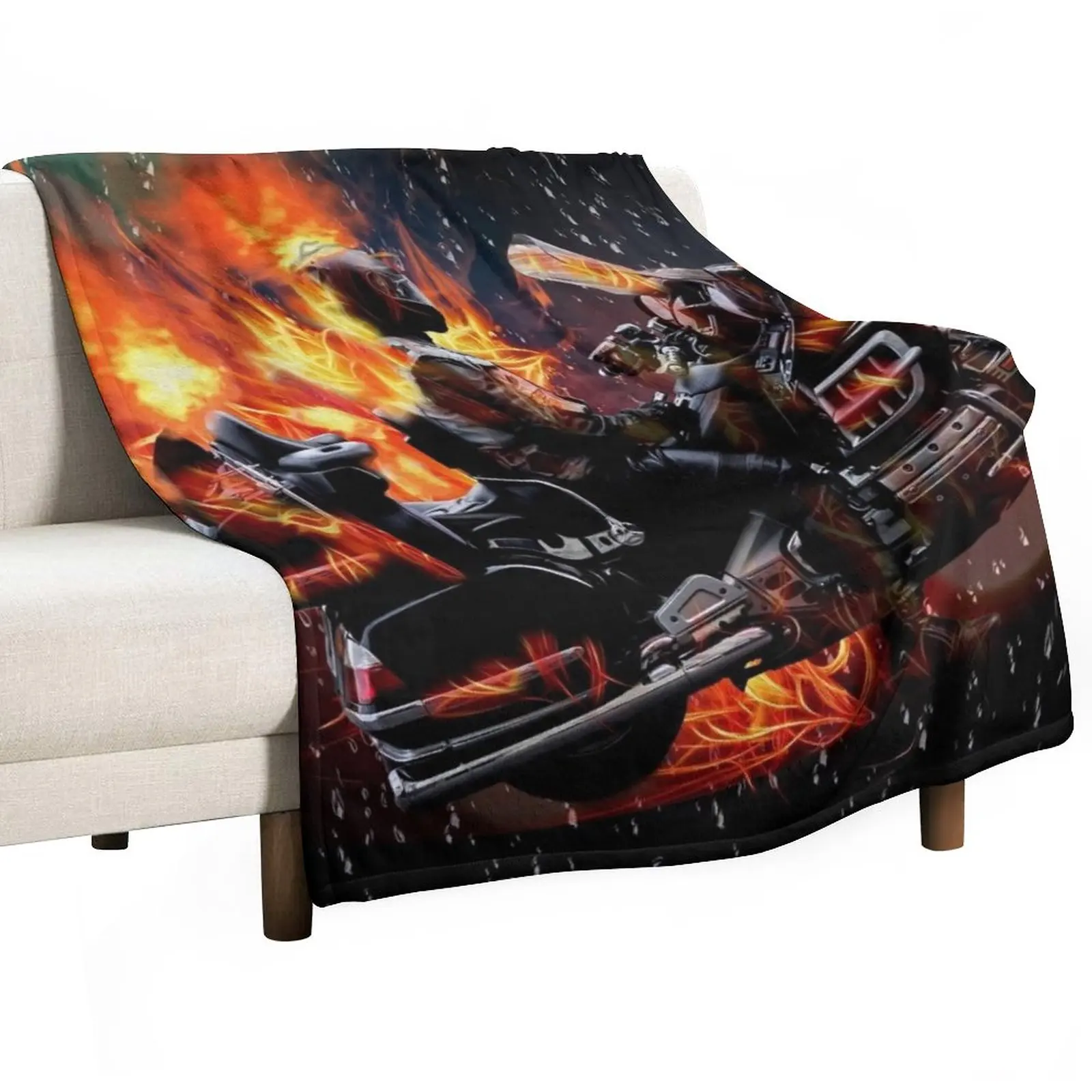 

Ghost Rider Throw Blanket Soft Plush Plaid Luxury Throw Blanket Bed Fashionable Blanket Blanket Sofa