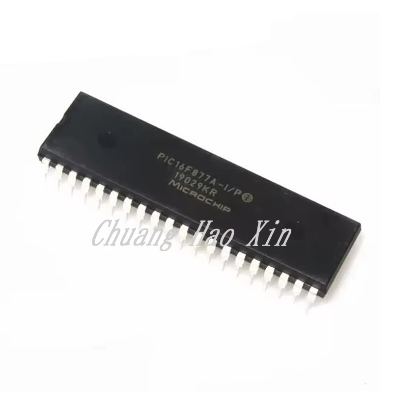 10Pcs New PIC16F877A-I/P PIC16F877A PIC16F877 16F877A-I/P DIP40 Best quality IC