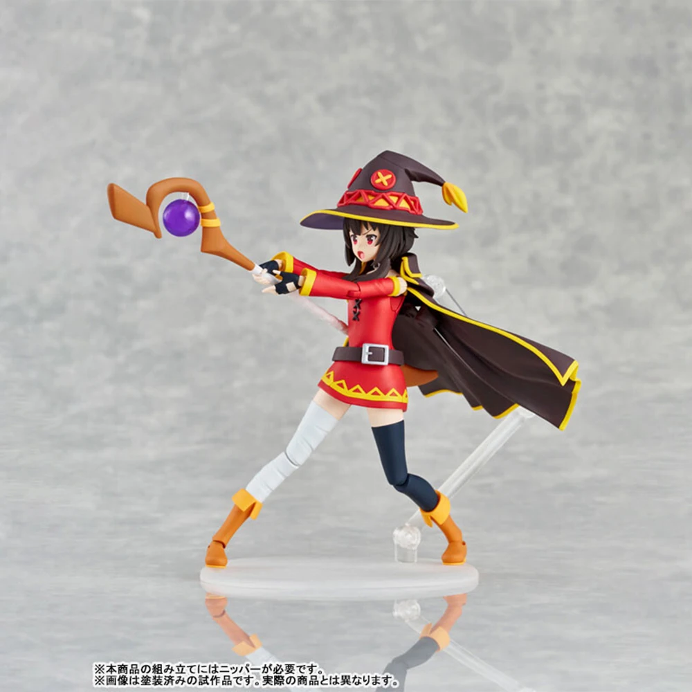 [In Stock] Original Kadokawa Plastic Model Series Konosuba 3 Megumin 15Cm Action Figure Collectible Model