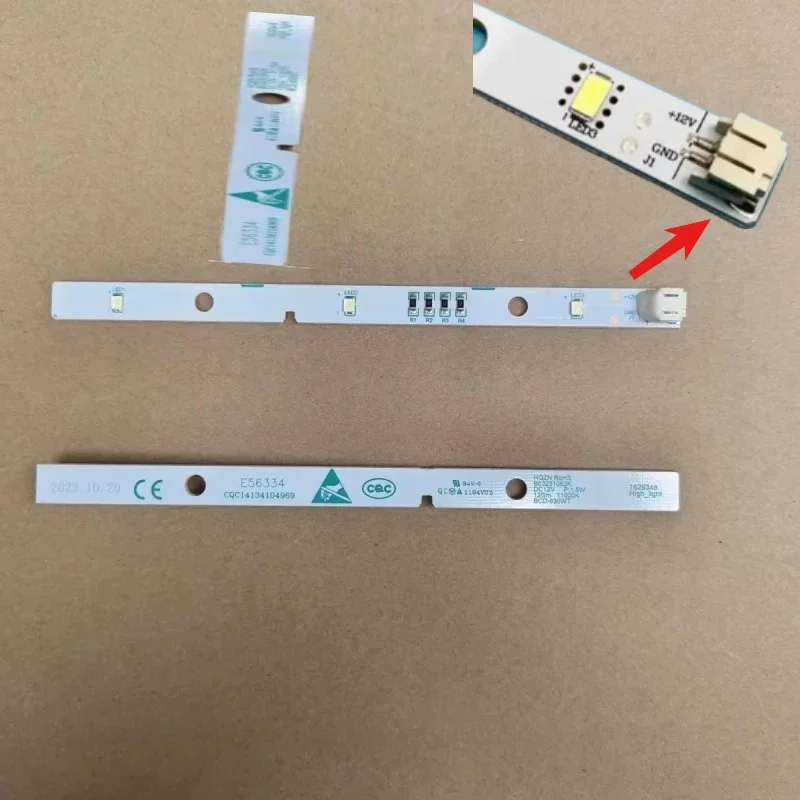 WZ-For Hisense Refrigeration Lighting LED Strip Parts 120lm 11000k 1.5w High_light E56334 1629348 DC12V