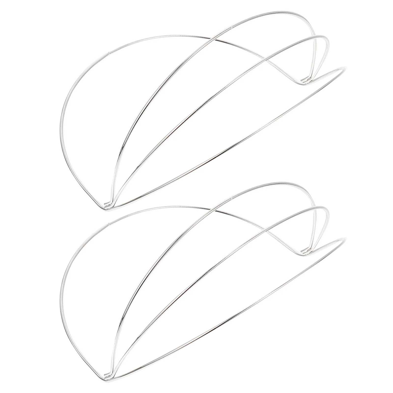 2 قطعة ملحق عقال تاج بسيط لتقوم بها بنفسك قاعدة لغطاء الرأس الحرفية صنع حفل زفاف ديكور إطار تيارا توريد قاعدة ارتداء الشعر