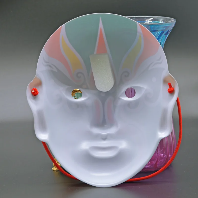 Funny Chinese Peking Opera Face-Changing Mask Traditional Intangible Cultural Heritage Handcrafted Creative Mask Party Props